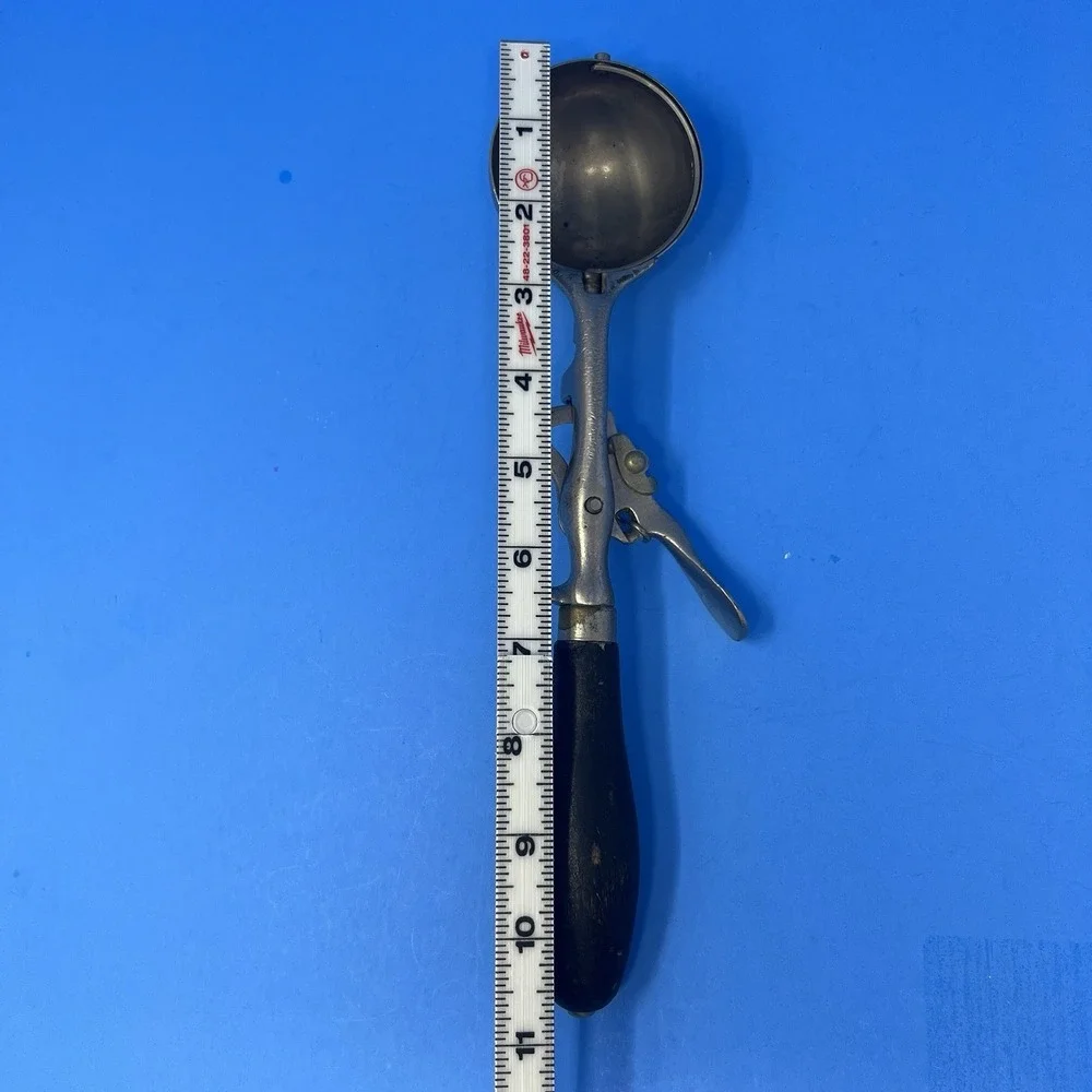 Antique‎ Ice Cream Scoop Clipper FS Co Troy NY #4 1915 Metal Disher Tool